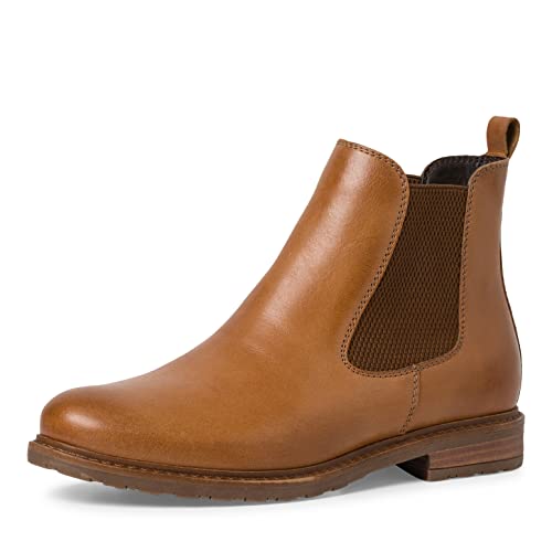 Tamaris Damskie kozaki 1-1-25056-41 Chelsea, Nut Leather, 38 EU