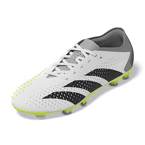 adidas Accuracy.3 Low Firm Ground Buty piłkarskie, Ftwr biały rdzeń czarny klarowna cytryna, 48 EU