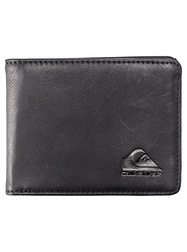 Quiksilver Męski Slim Rays akcesoria podróżne Bi-Fold portfel, czarny, M, czarny, m