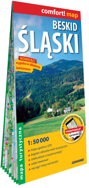 Beskid Śląski. Mapa turystyczna 1:50 000