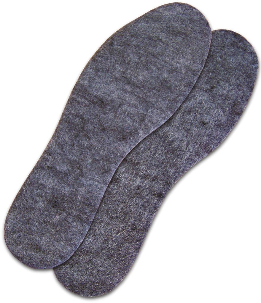 Wkładki do butów filcowe grube 6mm Polskie r.41-42