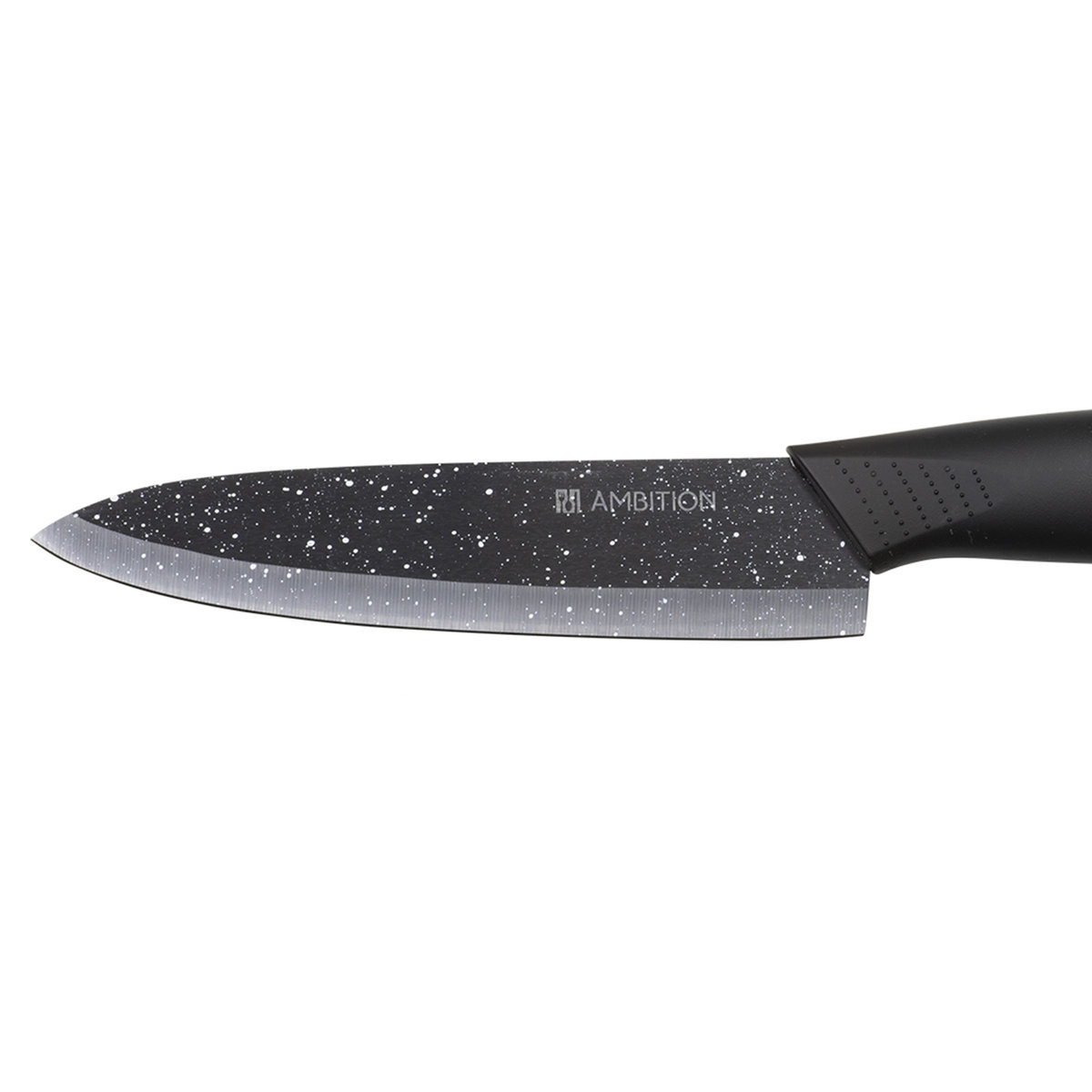 Ceramiczny nóż szefa kuchni SKIV, 15 cm, czarny