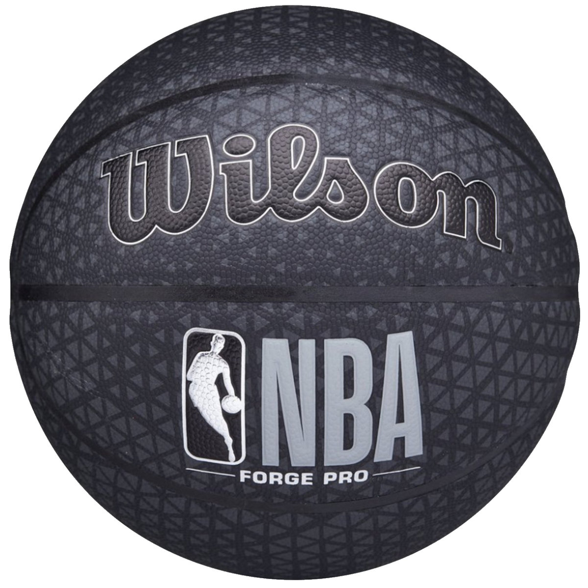 Wilson NBA Forge Pro Printed Ball WTB8001XB, unisex, piłki do koszykówki, Czarne