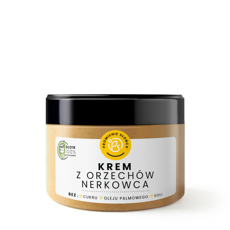 Pasta gładka z orzechów nerkowca 200g