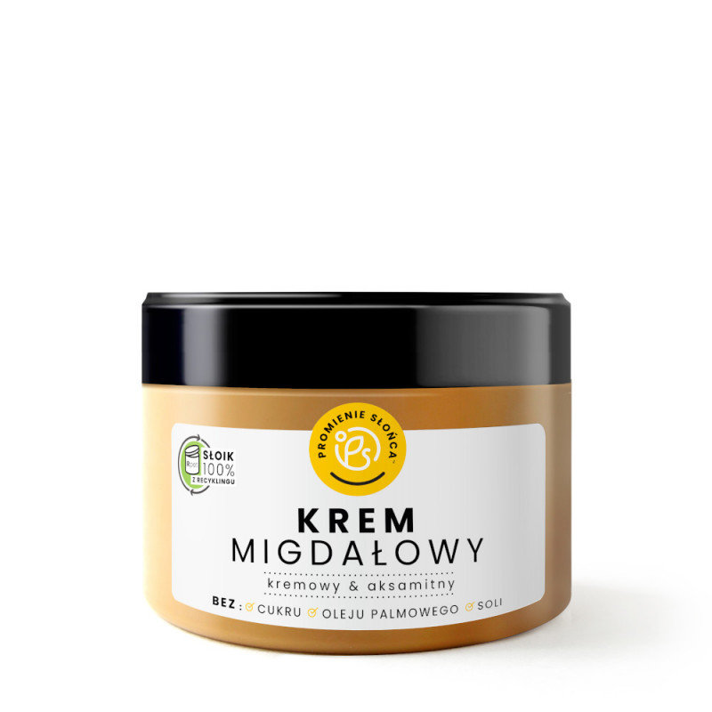Pasta gładka z migdałów blanszowanych 200G