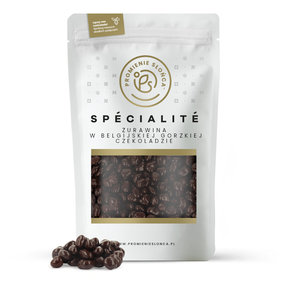 Żurawina w gorzkiej czekoladzie 250g