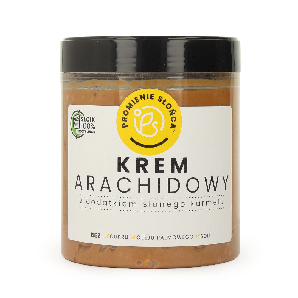 Pasta arachidowa z dodatkiem słonego karmelu 500g