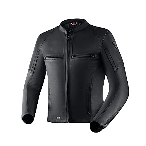 Runner III TFL skórzana kurtka motocyklowa dla mężczyzn, ochrona łokci i ramion, elementy odblaskowe, 7 kanałów wentylacyjnych, RH-LJ-RUNNER-III-TFL_01_3XL