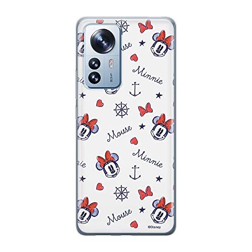 Etui dedykowane do Xiaomi 12 / 12X wzór:  Minnie 007 oryginalne i oficjalnie licencjonowane