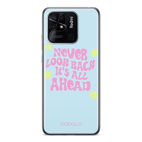 Etui dedykowane do Xiaomi REDMI 10C wzór:  Never look back 005 oryginalne i oficjalnie licencjonowane