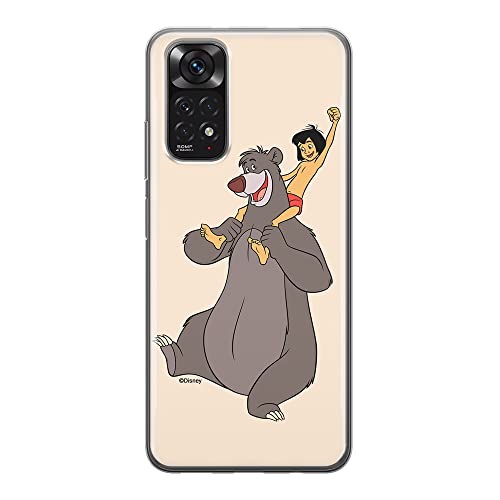 ERT GROUP etui na telefon Xiaomi REDMI NOTE 11S 4G / REDMI NOTE 11 4G, case oryginalny i oficjalnie licencjonowany przez Disney, wzór Jungle Book 002, plecki z TPU