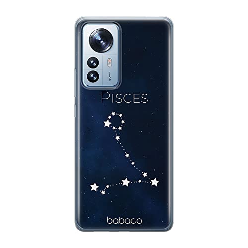 ERT GROUP etui na telefon Xiaomi 12 PRO, case oryginalny i oficjalnie licencjonowany przez Babaco, wzór Zodiac Constellation 012, optymalnie dopasowane, plecki z TPU