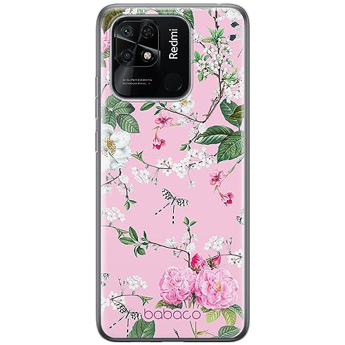 ERT GROUP etui na telefon Xiaomi REDMI 10C, case oryginalny i oficjalnie licencjonowany przez Babaco, wzór Flowers 036, optymalnie dopasowane, plecki z TPU