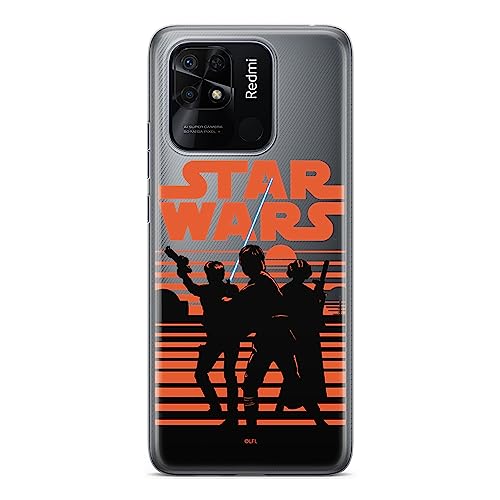 ERT GROUP etui na telefon Xiaomi REDMI 10C, case oryginalny i oficjalnie licencjonowany przez Star Wars, wzór 026, optymalnie dopasowane, plecki z TPU częściowo przeźroczyste