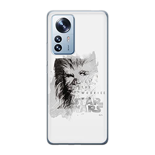 Etui Chewbacca 004 Star Wars Nadruk pełny Biały Producent: Xiaomi, Model: 12 / 12X
