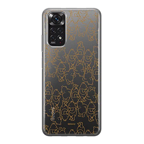 ERT GROUP etui na telefon Xiaomi REDMI NOTE 11S 4G / REDMI NOTE 11 4G, case oryginalny i oficjalnie licencjonowany przez Disney, Winnie the Pooh & Friends 005, plecki z TPU częściowo przeźroczyste