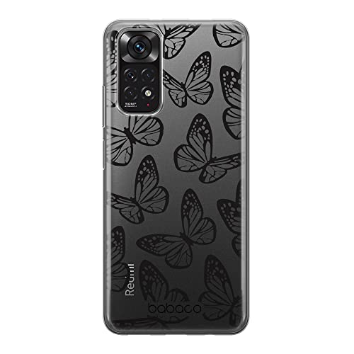 ERT GROUP etui na telefon Xiaomi REDMI NOTE 11S 4G / REDMI NOTE 11 4G, case oryginalny i oficjalnie licencjonowany przez Babaco, wzór Butterflies 002, plecki z TPU