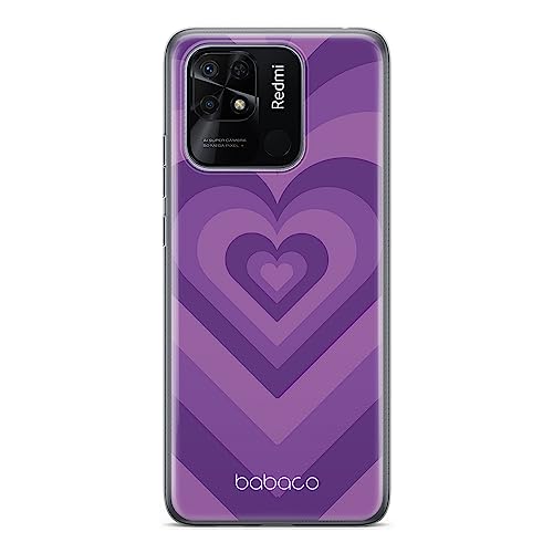 ERT GROUP etui na telefon Xiaomi REDMI 10C, case oryginalny i oficjalnie licencjonowany przez Babaco, wzór Hearts 007, optymalnie dopasowane, plecki z TPU