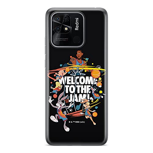 ERT GROUP etui na telefon Xiaomi REDMI 10C, case oryginalny i oficjalnie licencjonowany przez Looney Tunes, wzór Space Jam 003, optymalnie dopasowane, plecki z TPU
