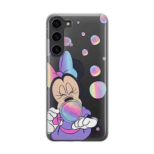 Etui Minnie 052 Disney Nadruk częściowy Przeźroczysty Producent: Samsung, Model: S23 PLUS