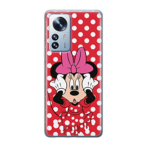 Etui dedykowane do Xiaomi 12 / 12X wzór:  Minnie 016 oryginalne i oficjalnie licencjonowane