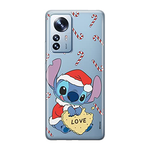 ERT GROUP etui na telefon Xiaomi 12 / 12X, case oryginalny i oficjalnie licencjonowany przez Disney, wzór Stich 010, optymalnie dopasowane, plecki z TPU częściowo przeźroczyste