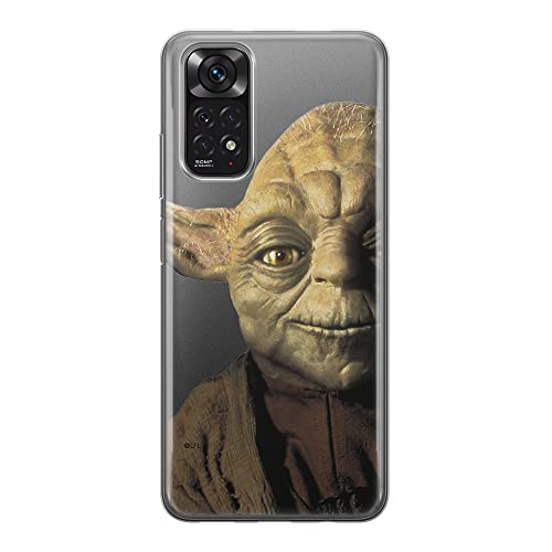 ERT GROUP etui na telefon Xiaomi REDMI NOTE 11S 4G / REDMI NOTE 11 4G, case oryginalny i oficjalnie licencjonowany przez Star Wars, wzór Yoda 004, plecki z TPU częściowo przeźroczyste