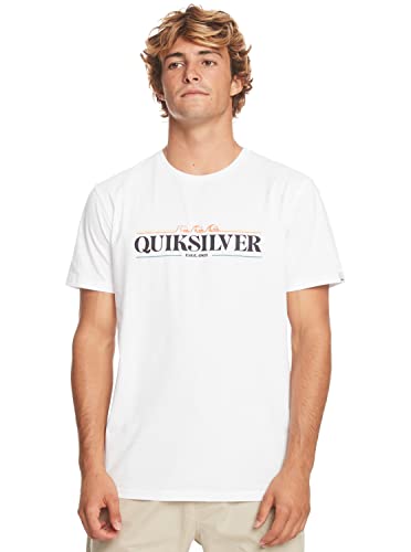 Quiksilver Koszulka Basic Męska Biała XL