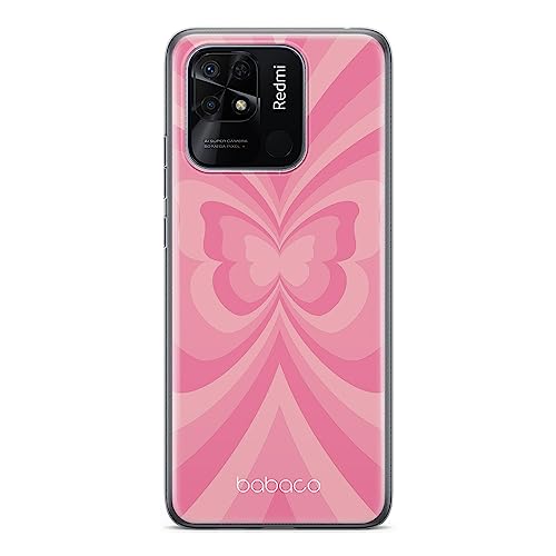 ERT GROUP etui na telefon Xiaomi REDMI 10C, case oryginalny i oficjalnie licencjonowany przez Babaco, wzór Butterflies 001, optymalnie dopasowane, plecki z TPU