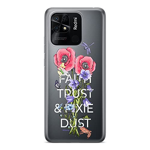 ERT GROUP etui na telefon Xiaomi REDMI 10C, case oryginalny i oficjalnie licencjonowany przez Disney, wzór Tinker Bell 003, optymalnie dopasowane, plecki z TPU częściowo przeźroczyste