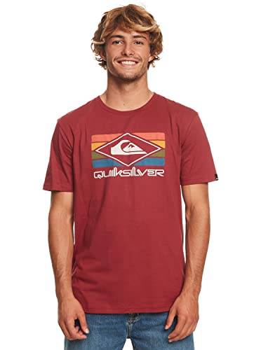 Quiksilver Podstawowa koszulka męska czerwona S