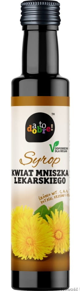 A to dobre Syrop z Kwiatów Mniszka Lekarskiego 250ml - A to Dobre!