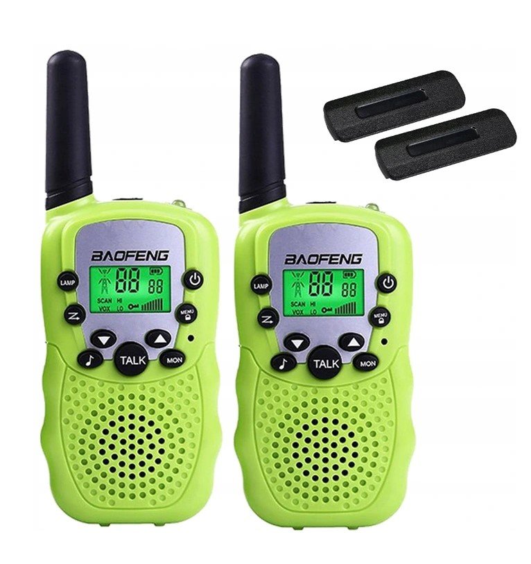 Radiotelefon Baofeng BF-T3 2 x  Krótkofalówka  Walkie-Talkie PMR Zielony