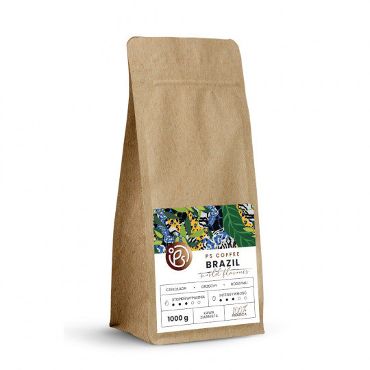 PS Coffee Brazil - Kawa ziarnista 1000 g