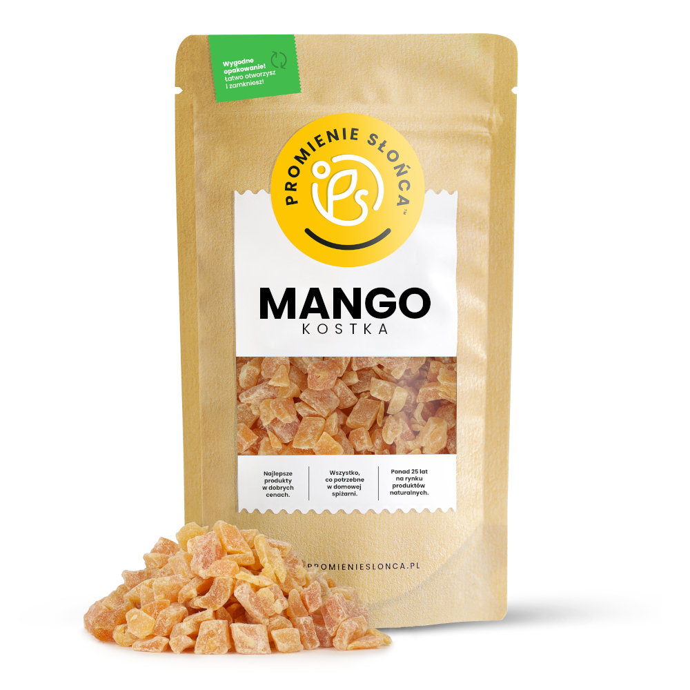 Mango kandyzowane kostka 500g