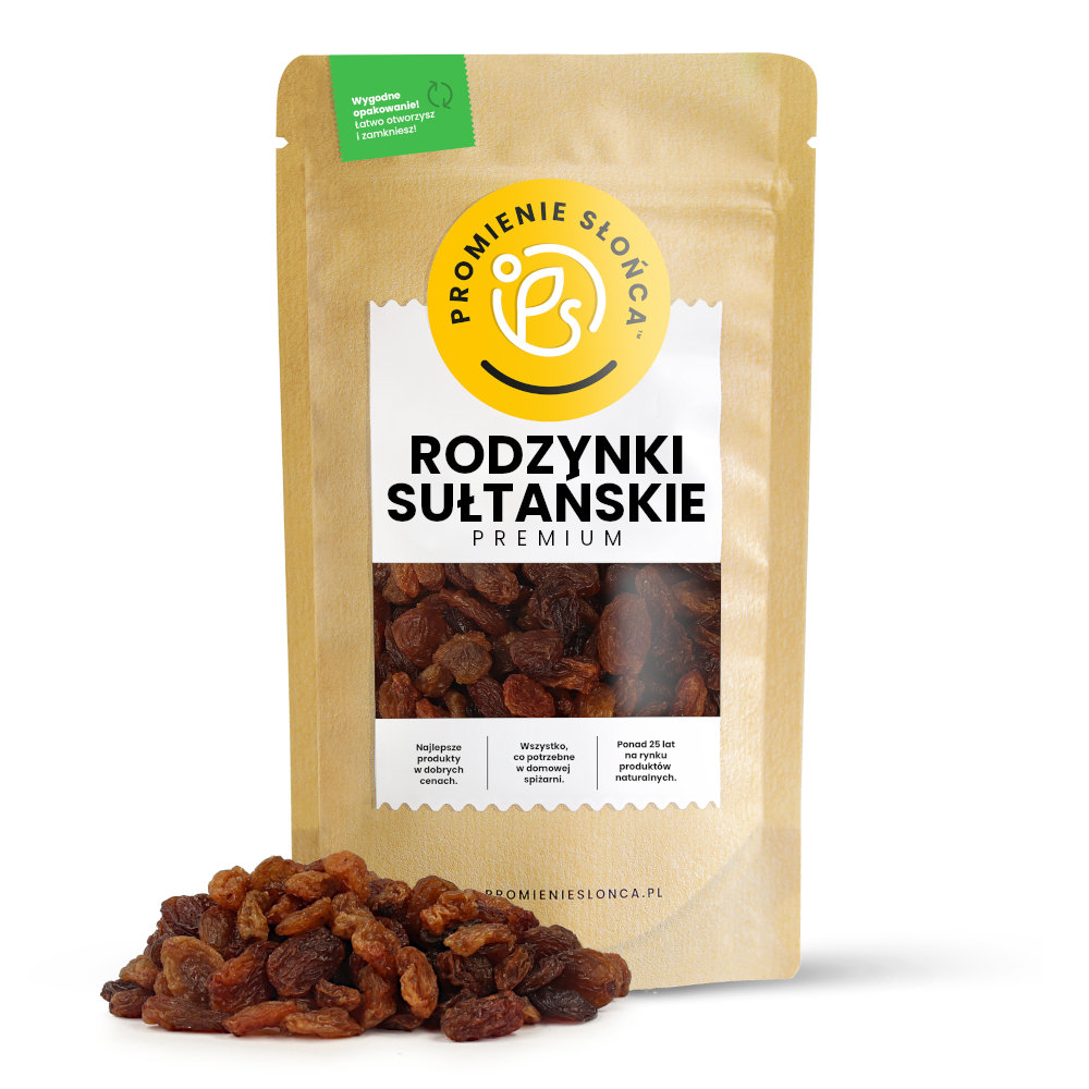 Rodzynki sułtańskie PREMIUM 500g