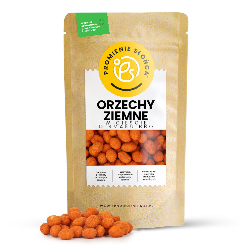 Orzechy ziemne w cieście o smaku BBQ 500g