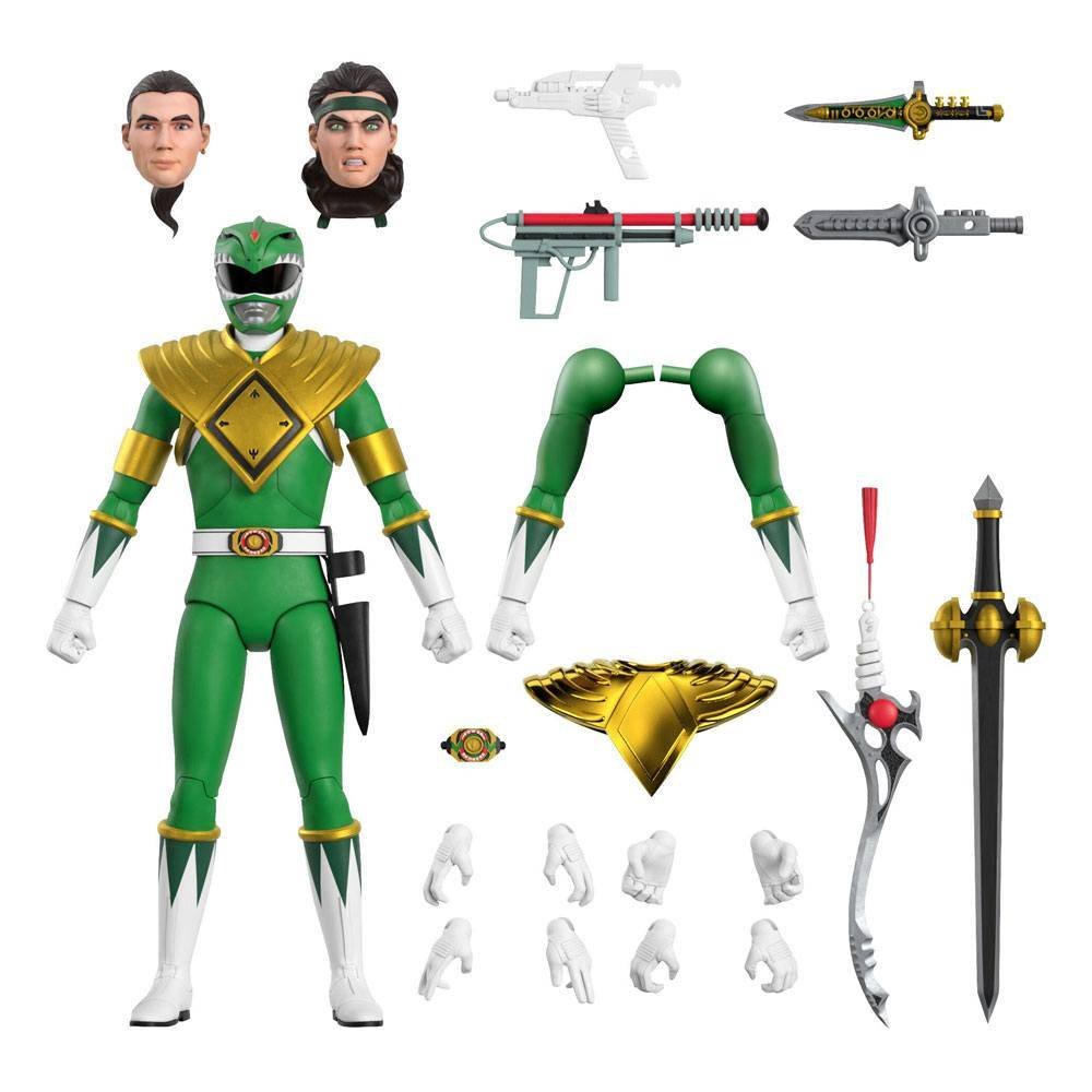 Figurka Mighty Morphin Power Rangers Ultimates - Green Ranger