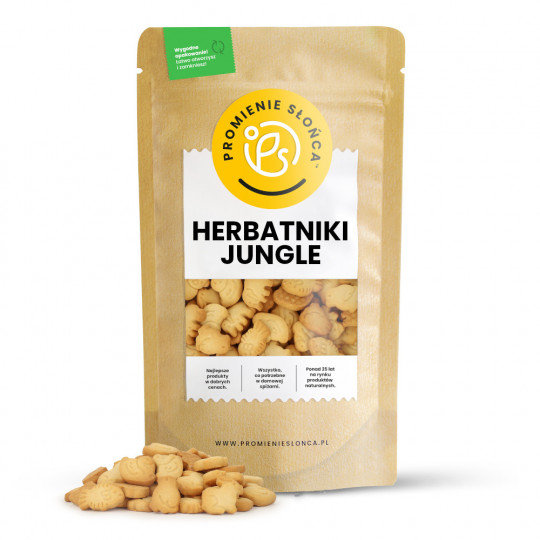 Herbatniki Mini Jungle 350 g