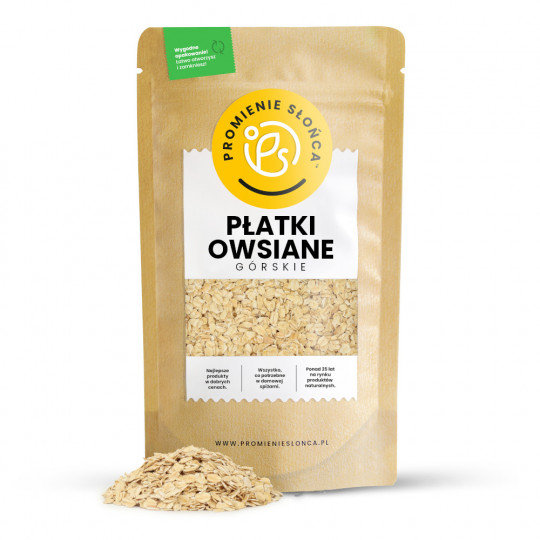 Płatki owsiane górskie 1000g