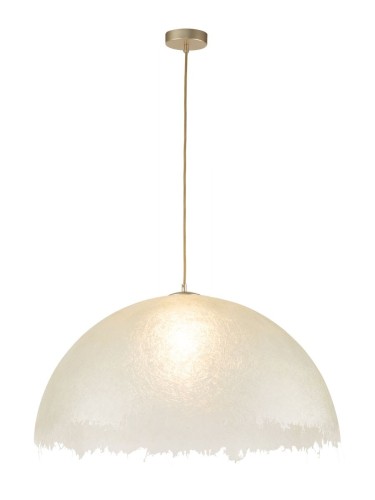 Lampa wisząca do sypialni MUZA 40657 Sigma z żywicy złota