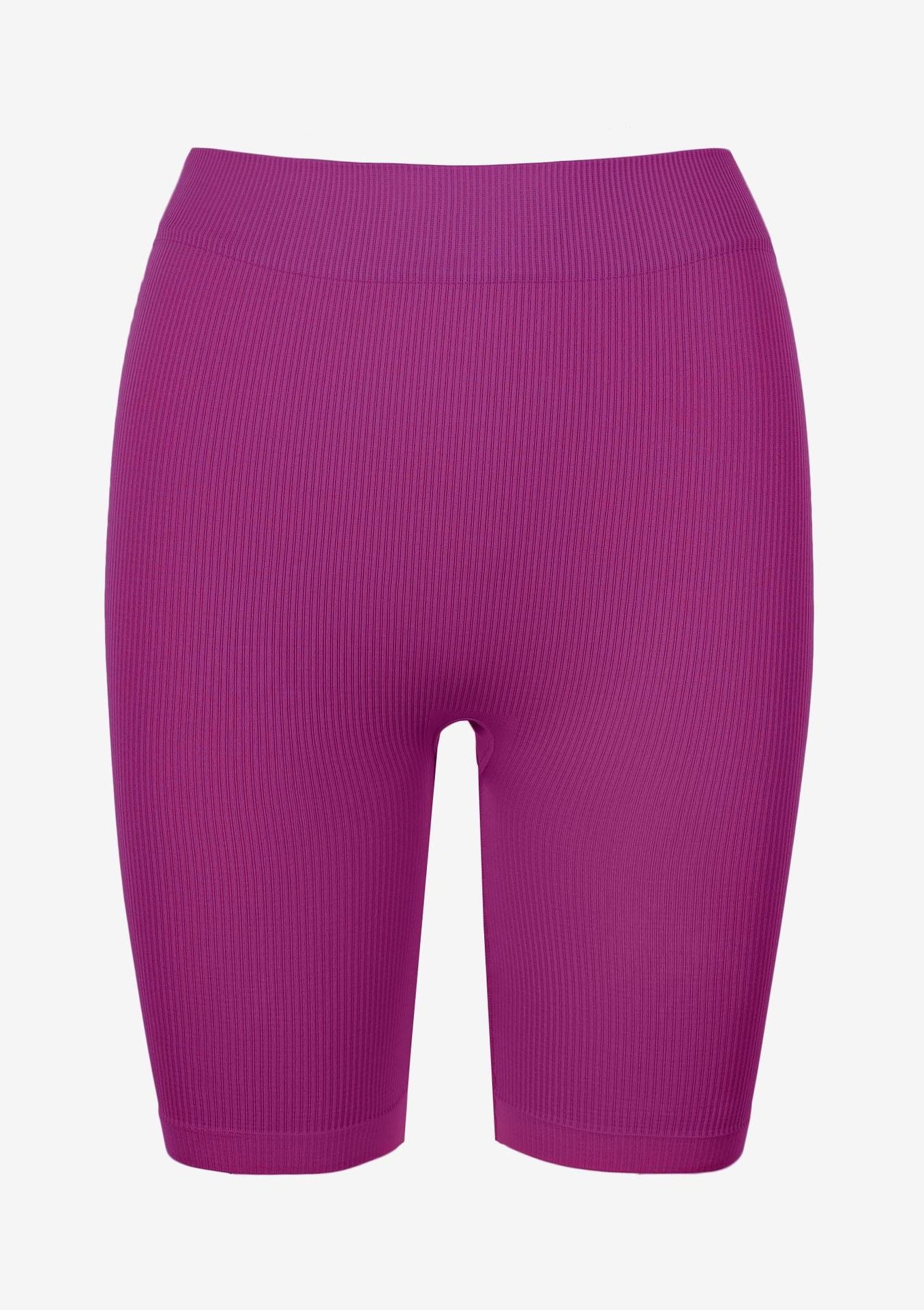 Legginsy damskie prążkowane kolarki Fitness Poupee Marilyn - MARILYN