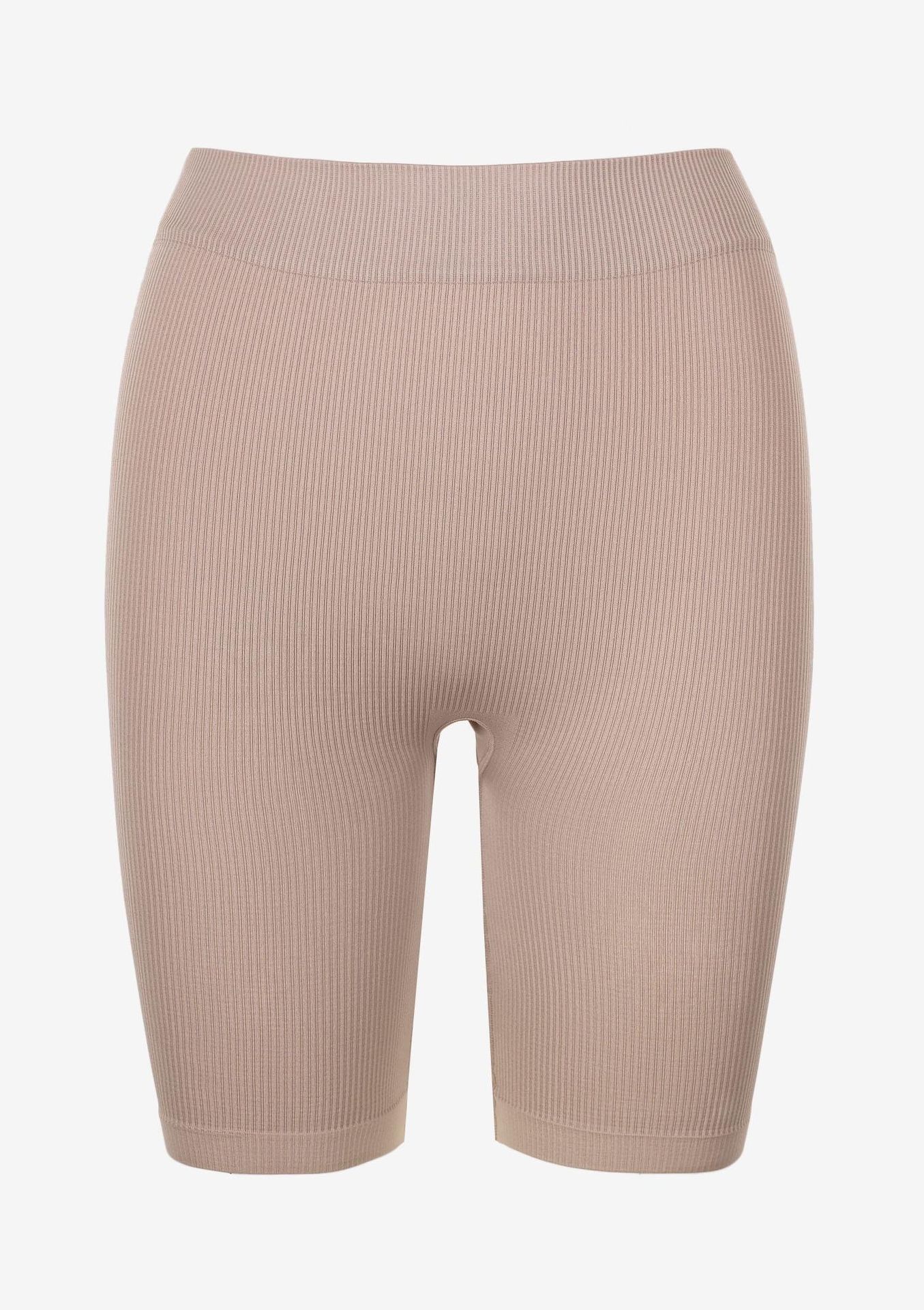 Legginsy damskie kolarki z prążkowanej dzianiny Fitness Poupee Marilyn - MARILYN