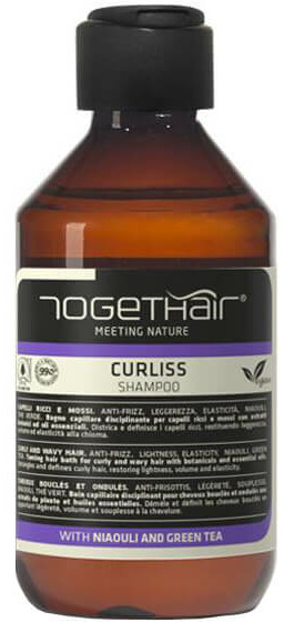 Togethair Curliss Naturalny szampon do włosów kręconych i falowanych 250ml