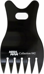 Nishman 042 Grzebień barberski do teksturyzowania włosów