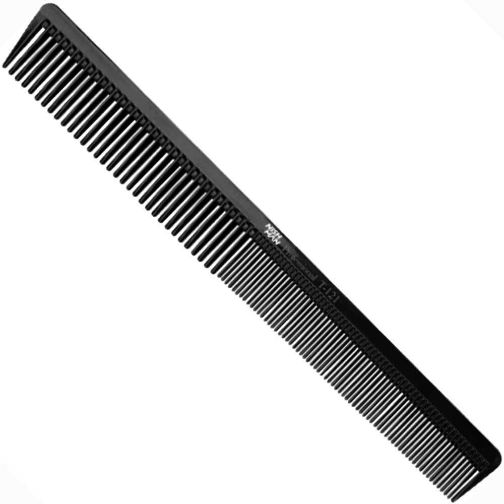 Nishman T-121 Grzebień barberski do strzyżenia włosów
