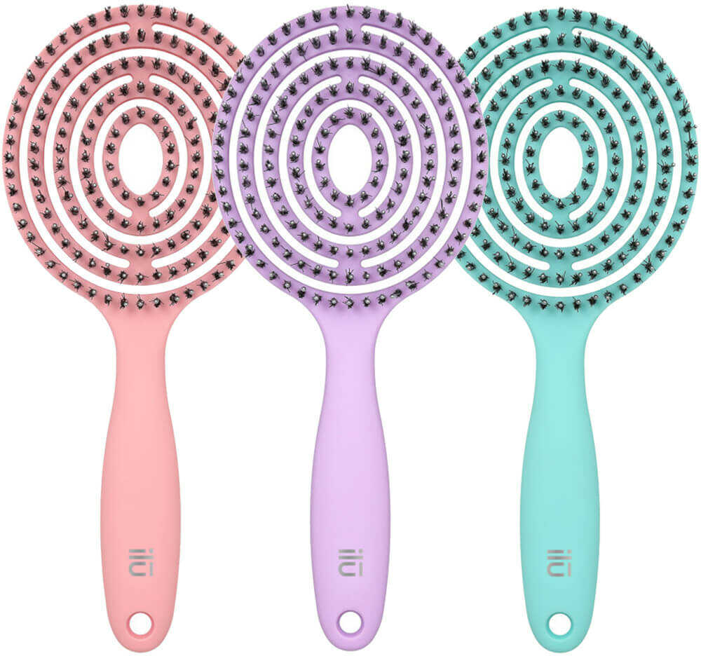 Ilu Lollipop Candy Szczotka do rozczesywania włosów, różne kolory