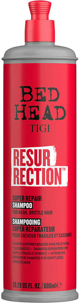 Tigi Bed Head Resurrection Repair Szampon regenerujący do włosów zniszczonych i łamliwych 600ml