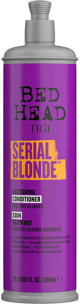 Tigi Bed Head Serial Blonde Restoring Odżywka do włosów zniszczonych blond 600ml