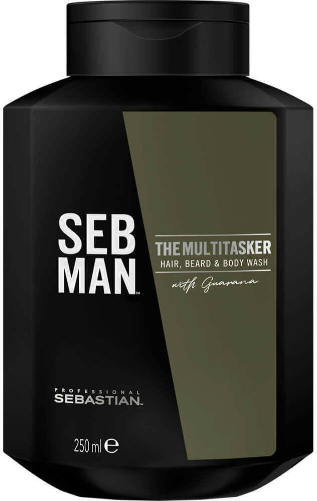 Seb Man The Multi-tasker Szampon do włosów, zarostu i ciała dla mężczyzn 250ml